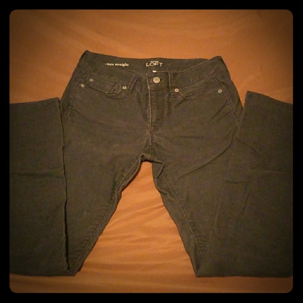 Ann Taylor The Loft Corduroy Pants